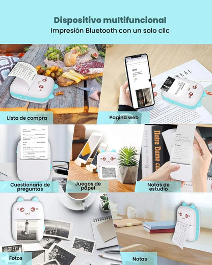 Mini Impresora Térmica Bluetooth